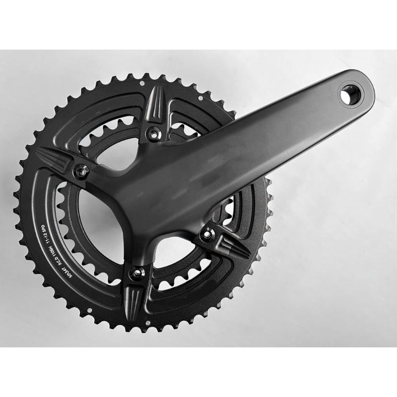 Durability Double Chainring Crankset Professional Road Cycling Cranksets for Professional Road Cycling