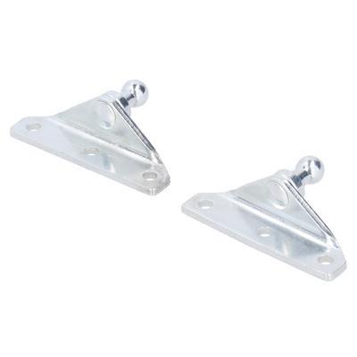 2pcs Ball Stud Brackets 10mm for Gas Prop Strut Spring Pack M10 Automobile Accessory