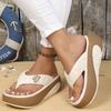 Fashion Women's Flip Flops 2025 Summer New Casual Slippers Fashion Platform Slippers for Women Outdoor Beach Slippers Lightw EVA Slides