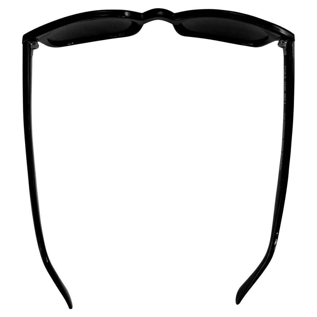 X-KD's Uni Adult Biker Sunglasses (Black/Smoke, One Size)