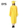 1 Set Unisex Graduation Robe Hat Set Front Zipper Loose Tassel 2024 Year Tag College Bachelor Doctor Master Graduation Ceremony Gown Cap Tassel Set