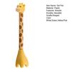 2 Stück Giraffenform Gelstift Niedlicher Cartoon-Tierstift Kreativer Ständer