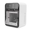 Desktop Air Cooler Low Noise USB Rechargeable Digital Display Portable Air Conditioner with Mist for Working Sleeping