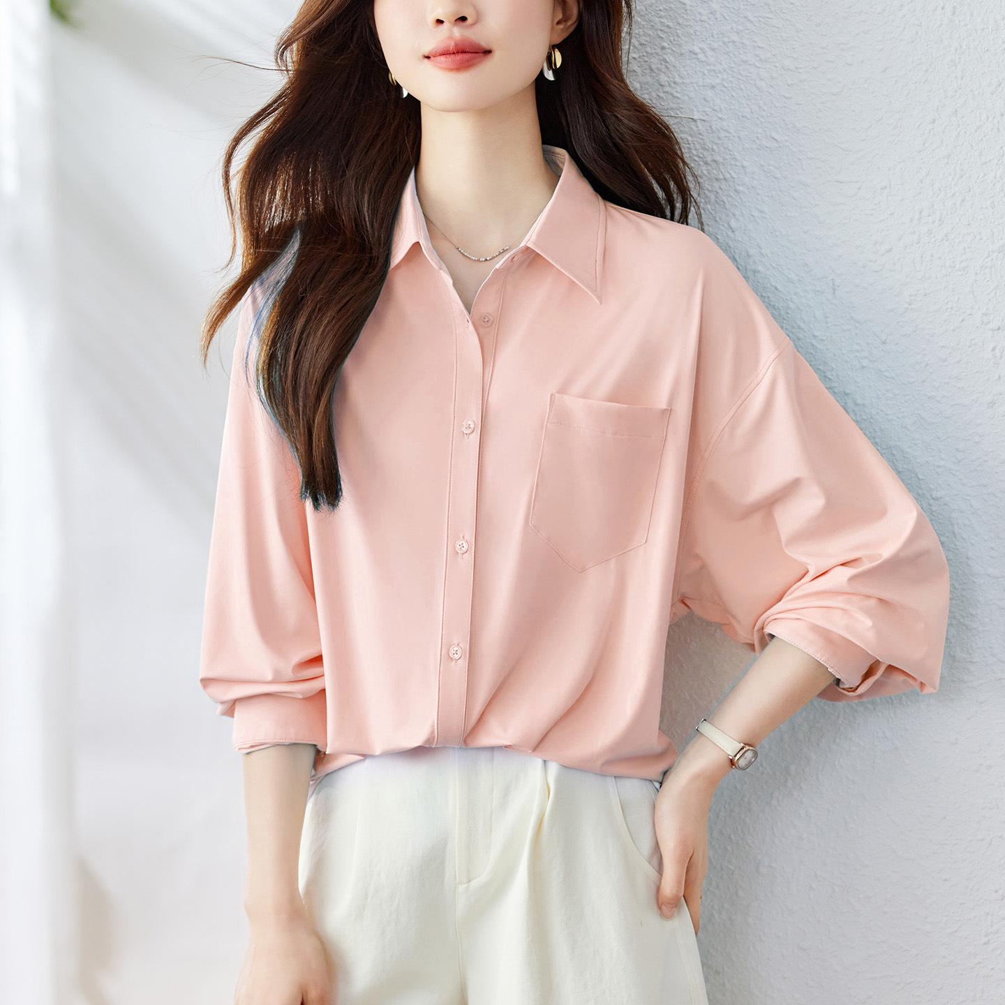 

Солнцезащитная рубашка одежда лето новая тонкая женская свободная рубашка-кардиган куртка XL