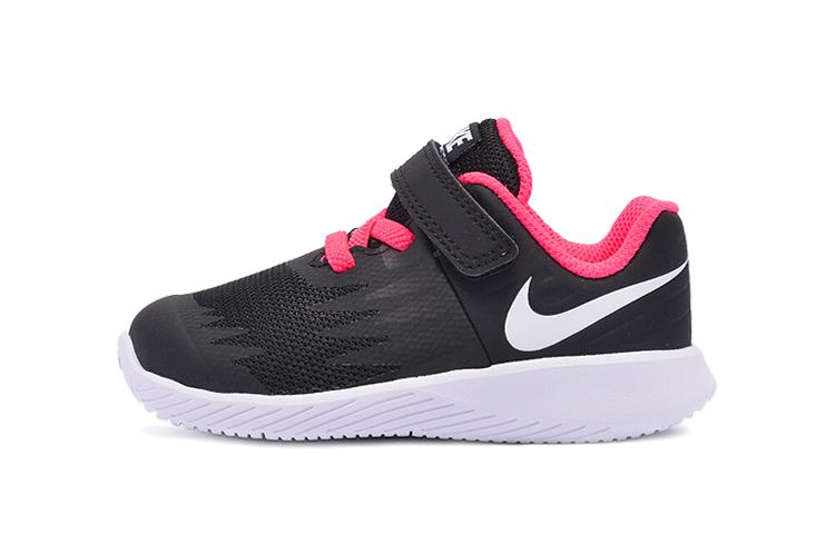

Nike Star Runner Slip Resistant Cushioning Low top Toddler Shoes Black Pink Infant And Toddler 907256-001 23.5