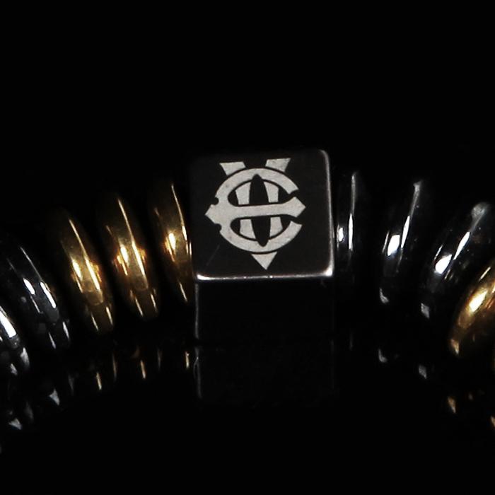 Eightvolume Ev Flat Bead Bracelet(B&G)