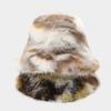 Camouflage Plush Fisherman Hat For Winter Warmth And Sun Protection