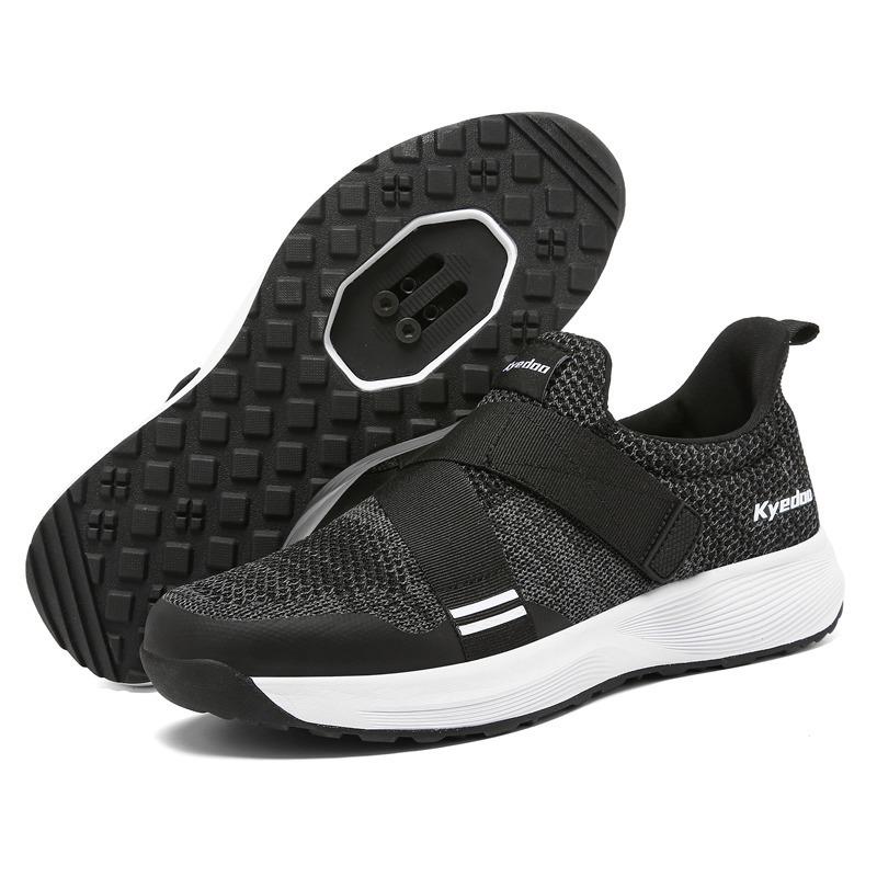 Foreign Trade Bicycle Shoes Cycling Shoes Men and Women Road Bike Lock Shoes Mountain Bike Help Shoes Hard Sole