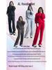 Now Alo Straight-Leg Sweatpants: Unisex Pure Cotton Terry Cloth, Simple Logo, Casual Sportswear.