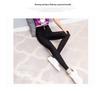 Women's High-Waisted Slimming Three-Button Pencil Leggings