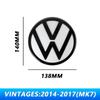 1pc Original Replacement Version Car Front Grille Emblem SS7 Cover/Rear Trunk Lid Badge For VW GOLF 7.5 2018-2021 MK7 2014-2017