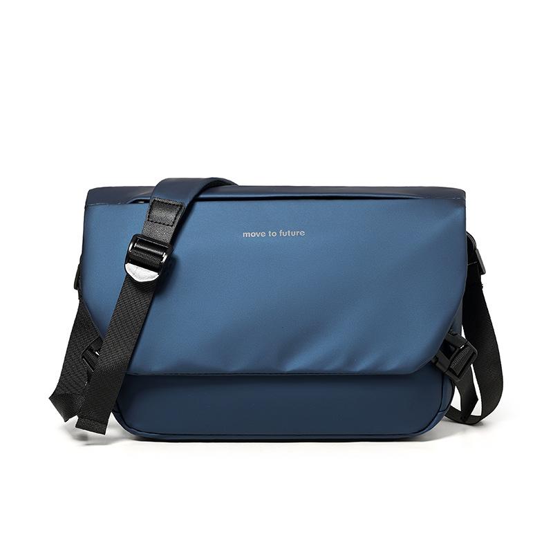 

Мужская сумка большой вместимости для спорта на открытом воздухе на плече синий