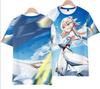 Genshin Impact Copslay Game Manga T-Shirt Shirt Costumes Polyester