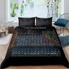 Periodic Table of Elements Duvet Cover Educational Bedding Set for Boys Girls Study Room Dorm Chemistry Theme Comforter Cover