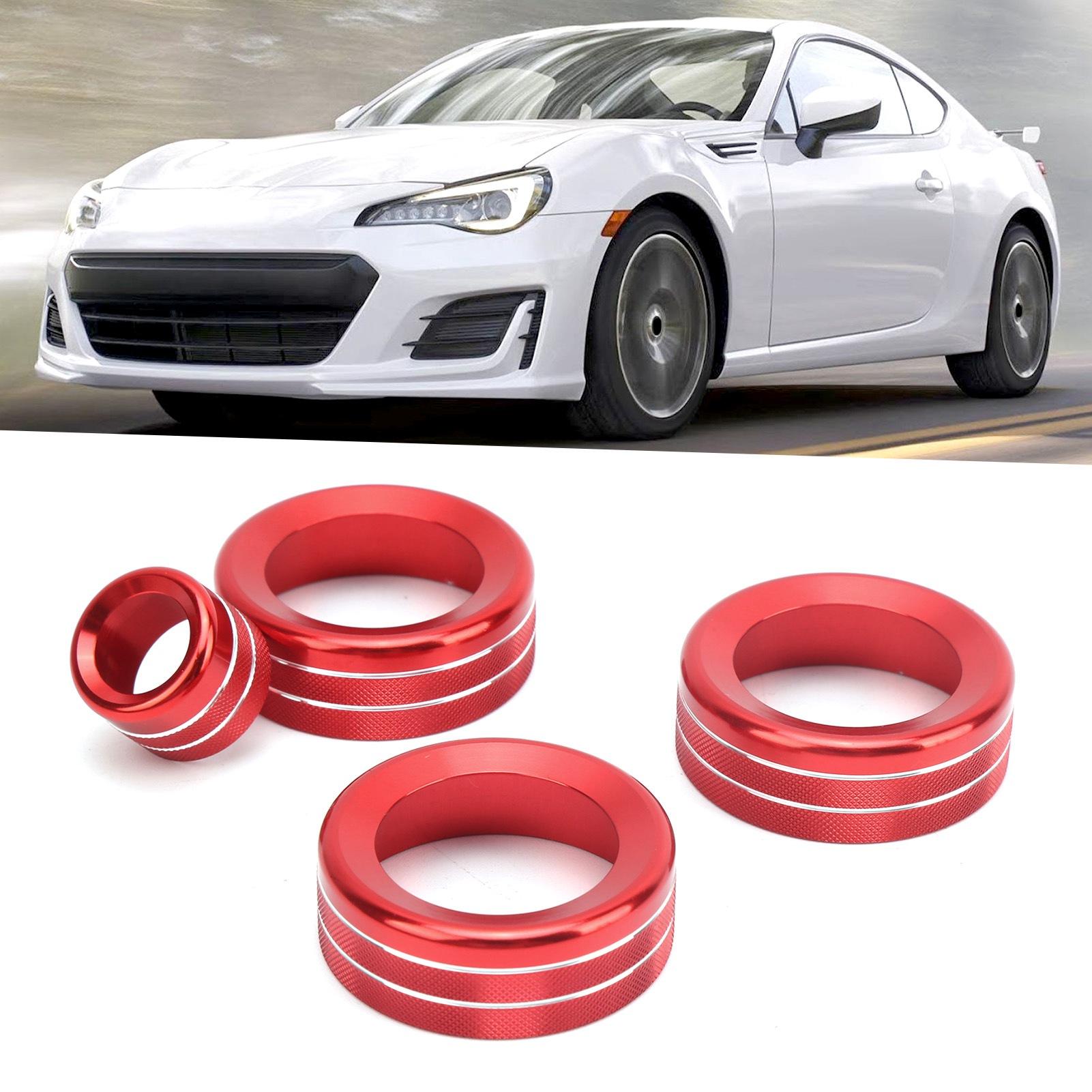 

4Pcs Conditioning Knob Cover Climate Control Decor Fit for 2017‑2020