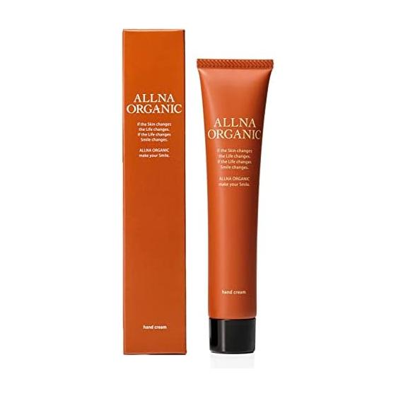 

[Blends in easily and is not sticky] Orna Organic Hand Cream Present, Gift for Women, Additive-free, Moisturizing, Also for Men, 43g
