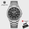 Men Sport Quartz Date Week Luxury Man Wristwatch Waterproof Luminous Stainless Steel Men's Watches Reloj