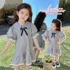 Girls Summer Princess Dress Cute Mid Length Party Gown Beautiful Casual Sundress For Kids