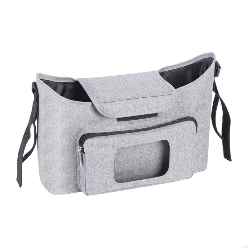 

Baby Stroller Bag Organizer Bottle Cup Holder Diaper Bags Maternity Nappy Storage Bag Accessories for Portable Carriage