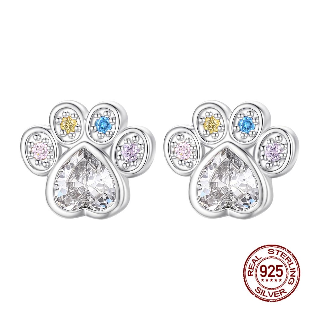 100% Copper Owl Flower Pendant Golden Earrings For Women Sparkling Zircon Luxury Wedding Engagement Jewelry Gift