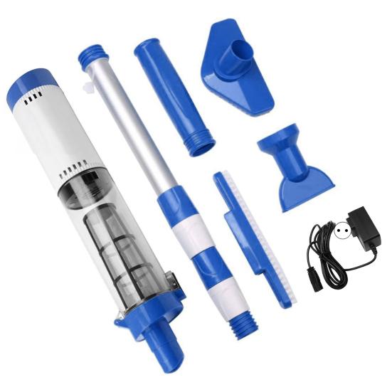 Cordless Pool Vacuum Rechargeable Handheld Pool Cleaner Powerful Suction Pool Debris Vacuum for Inground Pools Hot Tubs Spas