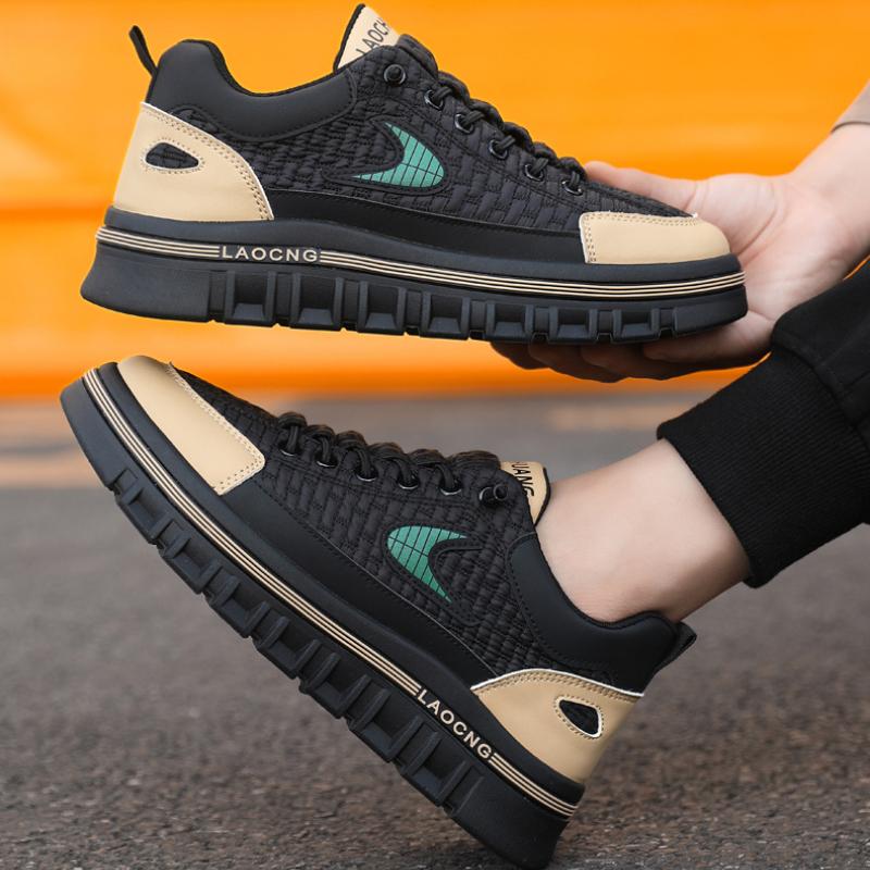 Men Chunky Sneakers Fashion Non-slip Luxury Brand Men's Sneakers Designer Platform Casual Board Shoe Man's Vulcanize Shoe