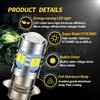 H6M P15D LED Bulb for Ruiandsion DC 6V Universal 5730 12SMD Motorcycle Headlight Fog Lamp, White