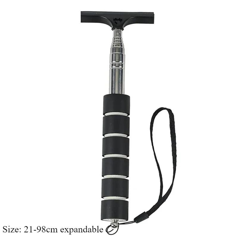 Retractable Rearview Mirror Wiper Car Cleaning Tool Portable Water Remover for Rainy Days Glass Surface Cleaner Auto Accessories