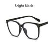 Anti-radiation Eyeglasses Fashion Oversize Square Big Frame Women Men Eye glasses
