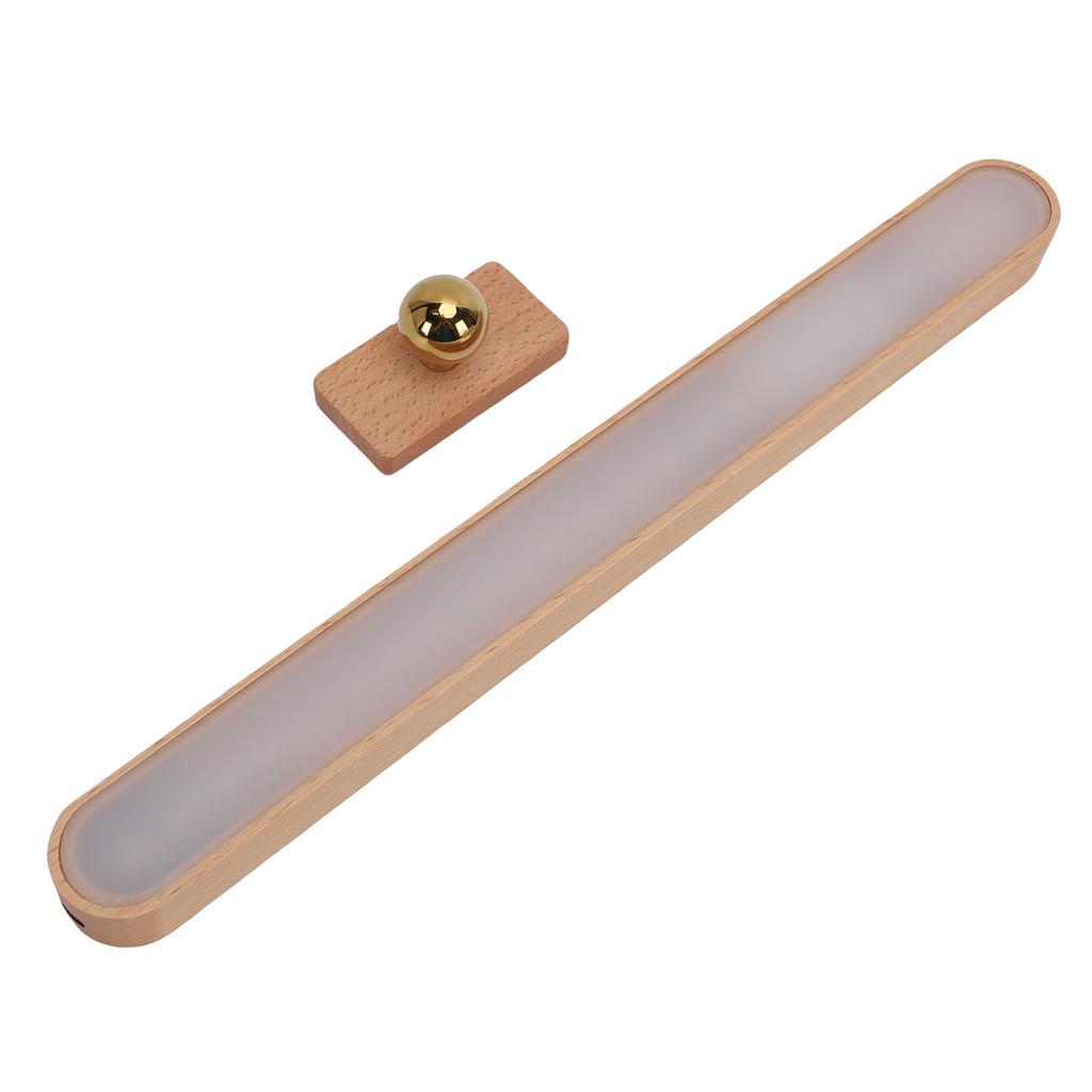 LED Mirror Light Portable Rechargeable Touch Control Vanity Light 3 Brightness Levels Battery Operated Wall Lamp for