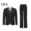 Completo da Uomo 2 Pezzi/Set Manica Lunga Tasche a Pattina Monopetto Monocolore Set Sposo Vestibilità Slim Blazer con Bavero Pantaloni Dritti