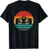 Závodní auto Retro styl Vintage dárek Unisex tričko