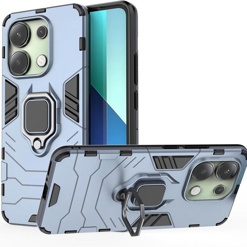 [360° otočný stojan] [Ochrana proti pádu na vojenské úrovni] Kryt Magnetický držák na telefon pouzdro do auta pro Xiaomi Redmi 13c Note 13 4G/5G 13 Pro+ 4G 5G