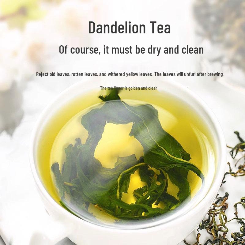 Dandelion Leaf Changbai Herbal Tea, Canned 70g