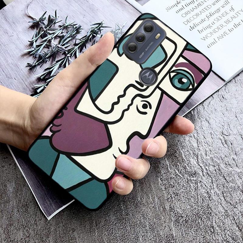 Чехол для телефона Laurent Folco Art Painting для Moto Edge 50 40 Pro Edge 40 30 Ultra Neo Fusion G Power G Stylus G Play E32 E20 E40 Moto Edge 40 Neo