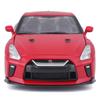 Bburago Scale Nissan 2017 Diecast Model Car 1/24 GT-R (Red)