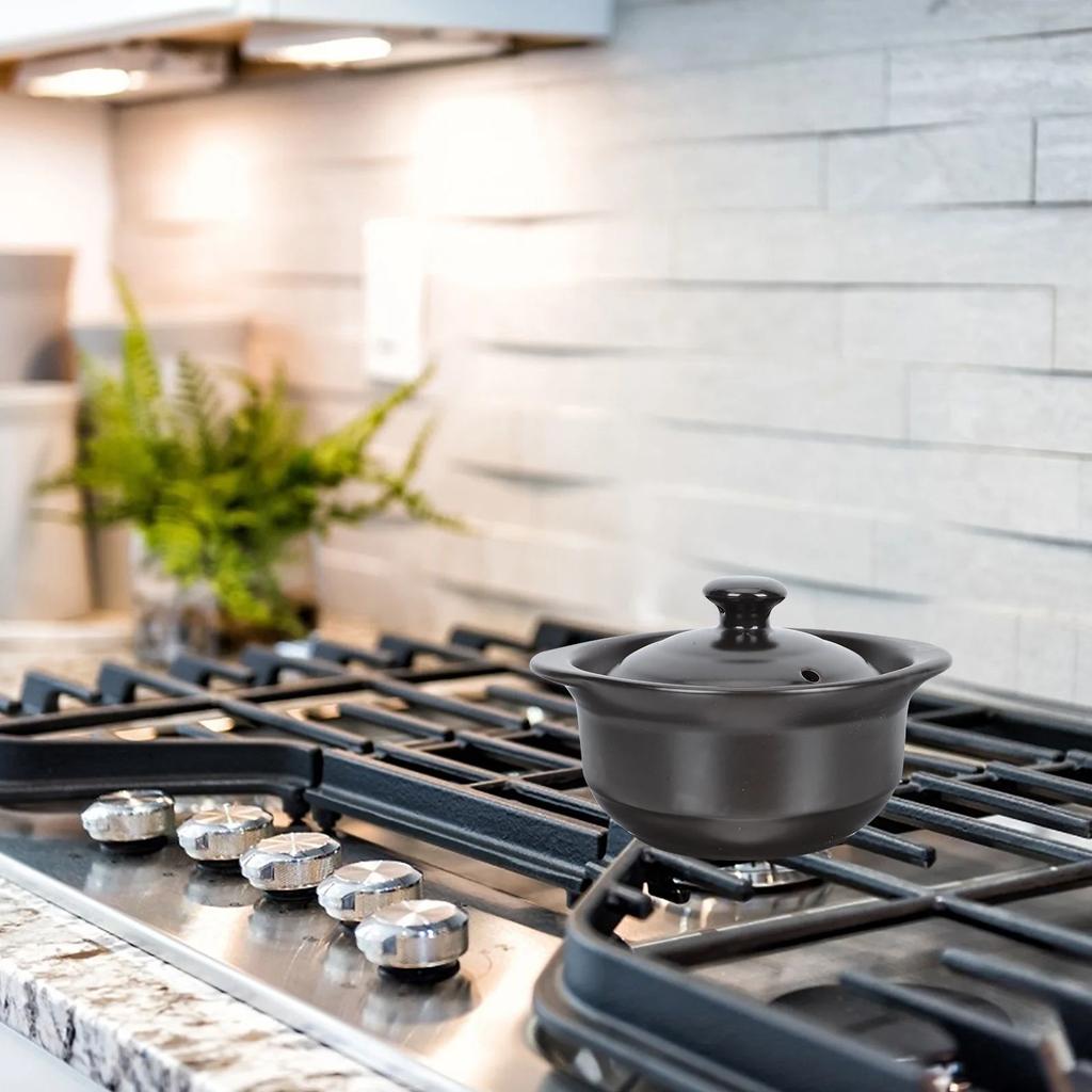 Pot Ceramic Bowl Casserole Soup Stew Lid Cooking Lids Bowls Clay Rice Stockpot Dishes Egg Pots Cup Serving Steaming Steam Oven