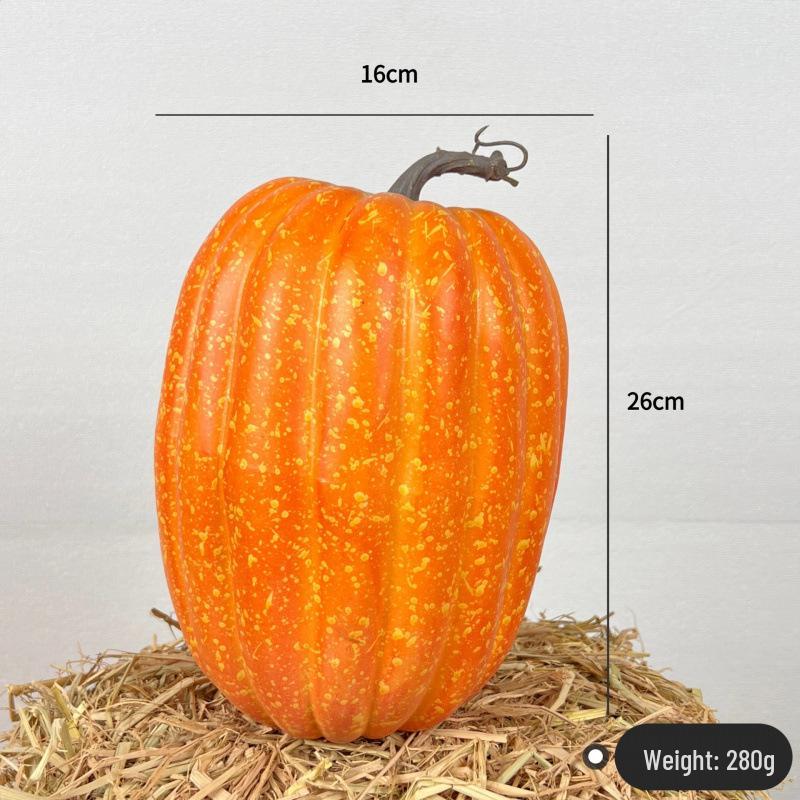 Pumpkin Harvest Festival Props: Farmhouse Halloween Decoration for Mall Displays and Room Ornaments