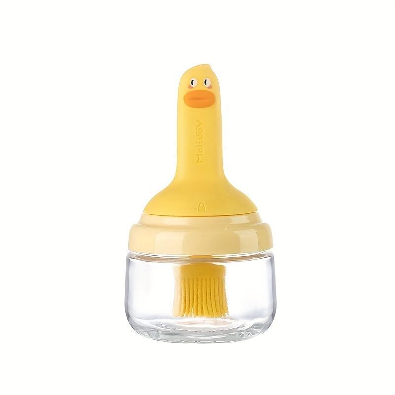 

1PC 6.42 oz brand new oil brush bottle leak-proof for sauces, egg wash, olive oil, garden barbecue tools жовтий