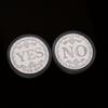 2PCS Yes No Challenge Coin Decision Maker Coin