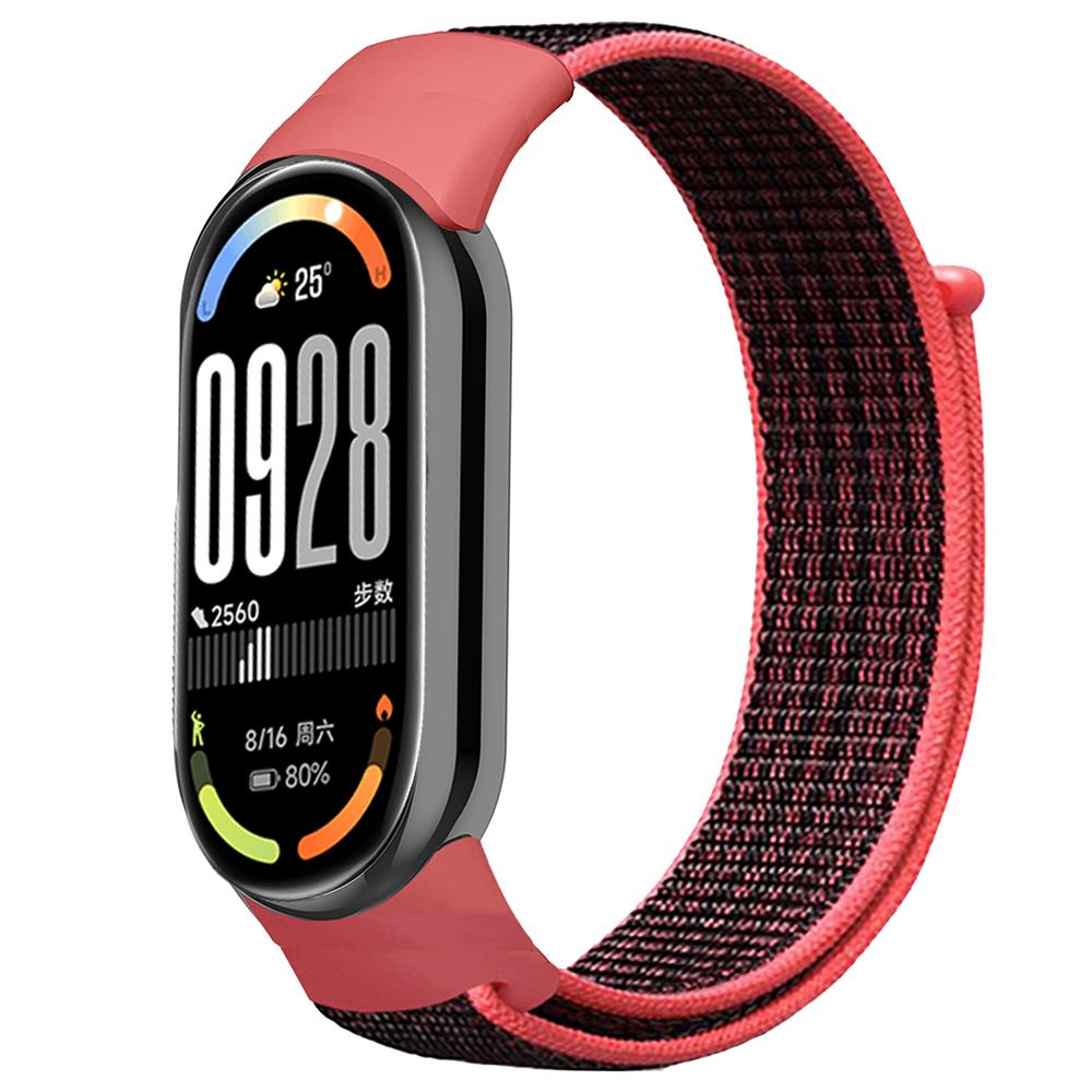 Nylon-Schlaufenarmband für Mi Band 10 9 8 Armband Uhrenarmband Smartwatch Sport pulsera Armband Riemen miband 10 9 nfc Armband