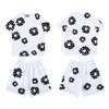 3D Foam-printed Short-sleeved Set, American-style Casual Sportswear for Couples