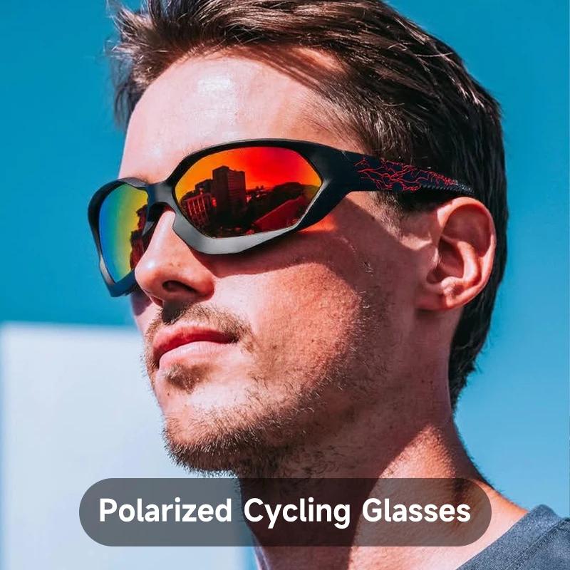 Outdoor Sports Riding Glasses Men Cycling Sunglasses Women Uv400 Protective Glasses Bike Eyewear