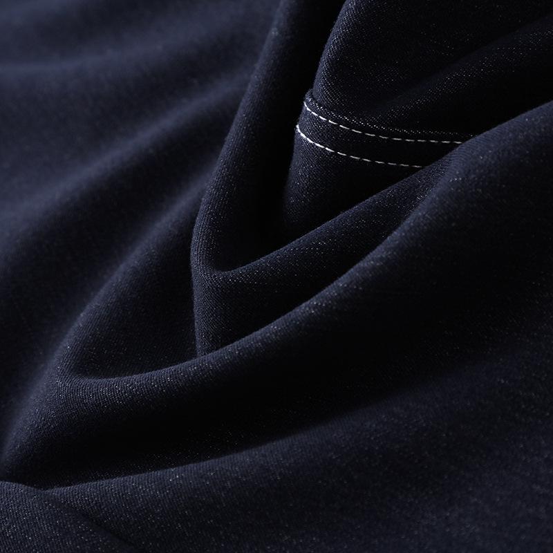 Women's Dark Blue Loose Slimming Wide-Leg Jeans – Summer 2025 Collection