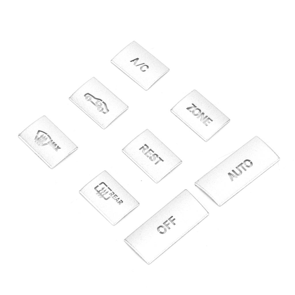 8pcs Air Conditioner Button Knob Cover Trim Replacement for MercedesBenz EClass W212 201015