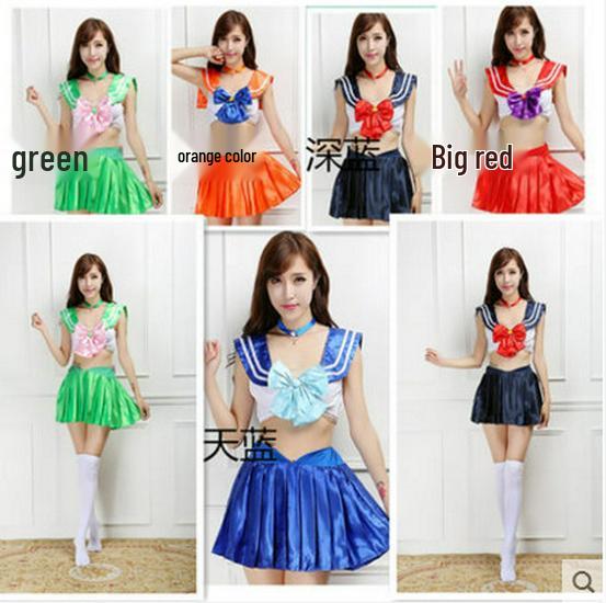 Sailor Moon Cosplay Bikini Lingerie XXL: Anime Role-Playing Party Costume