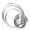 Perforated Mousse Ring Stainless Steel Cake Mould Round Baking Tools Decorating Molds Kitchen Accessories 9 Sizes Choose