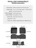 2025 Nissan X-Trail TPE Floor Mats & Trunk Liner