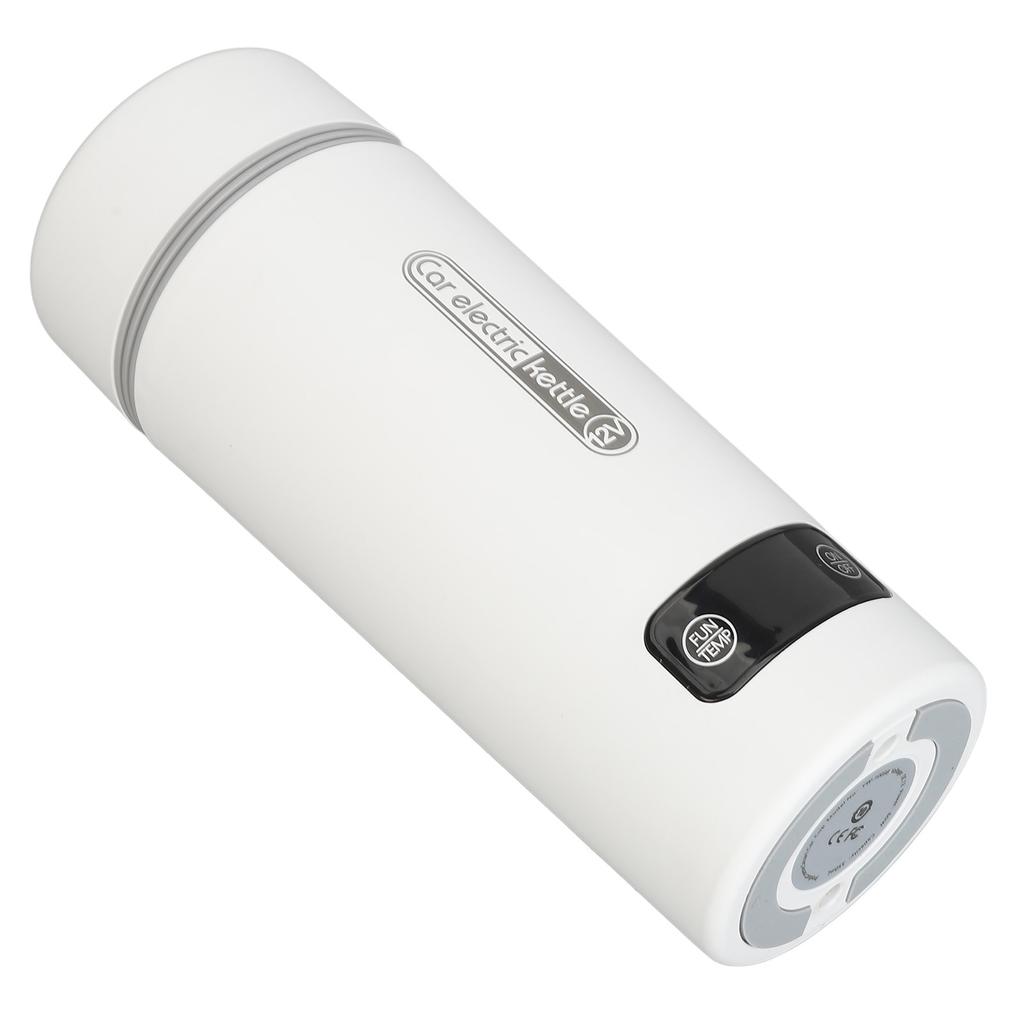 Car Heating Cup Leakage Proof 4 Temp Adjustable 350ml Portable Stainless Steel Electric Travel