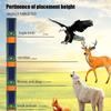 6-1 ADET Güneş Enerjili Ultrasonik Hayvan Kovucu Çok Fonksiyonlu Su Geçirmez Ultrasonik Kuş Korkutucular Caydırıcı Sıçan Köpek Tilki Haşere